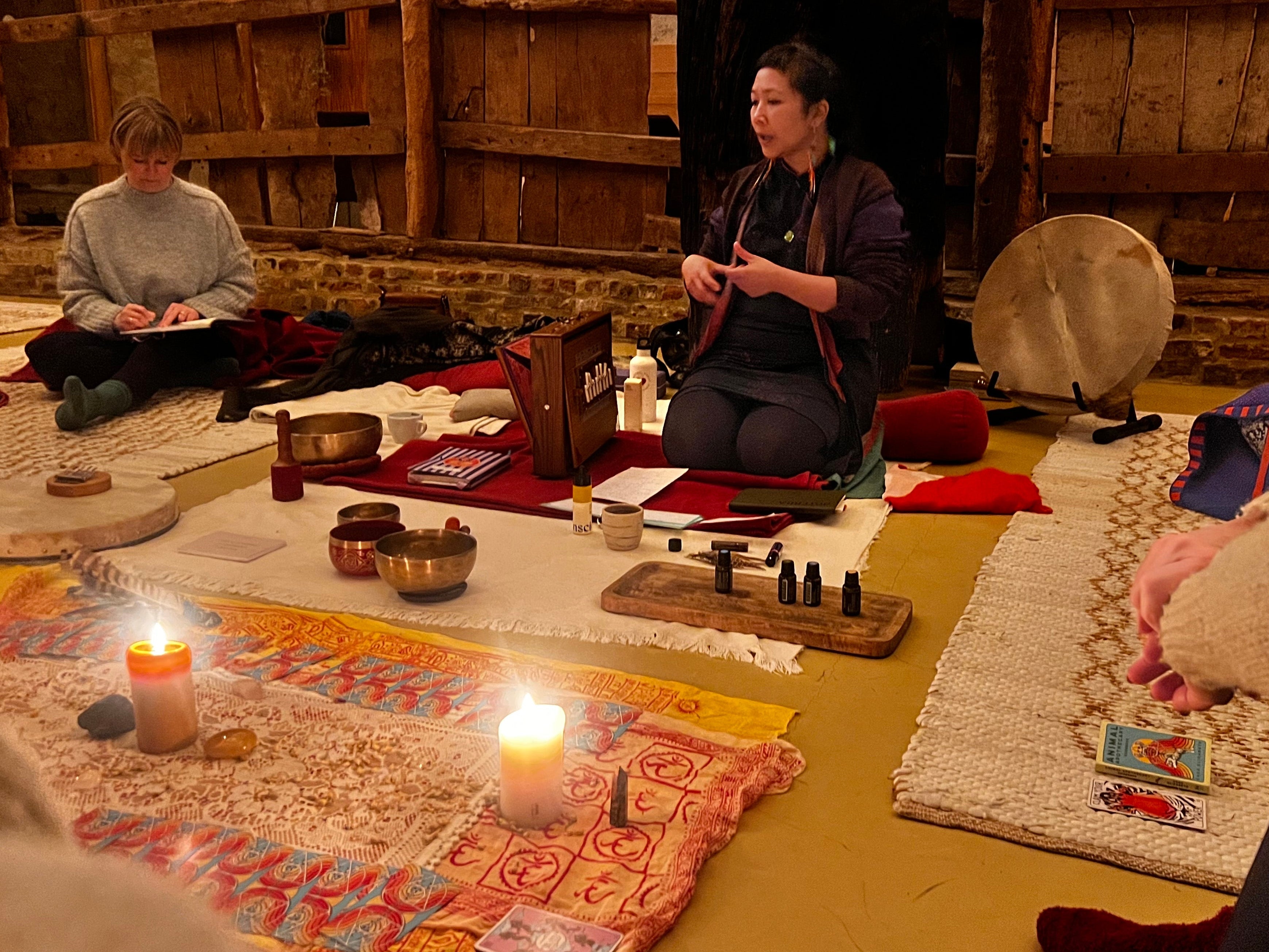 Geuren en Yin Yoga reis